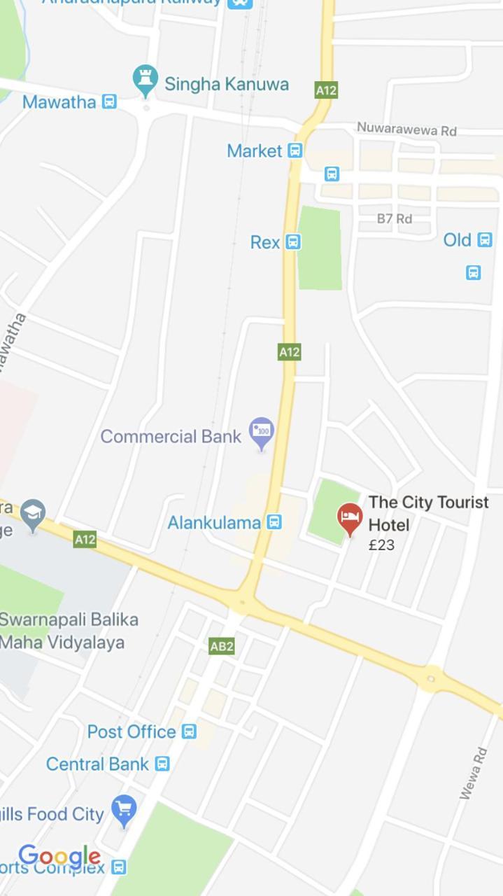 The City Tourist Hotel Anuradhapura Exterior foto